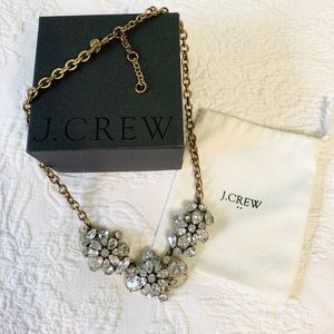 J. Crew Crystal Statement Necklace